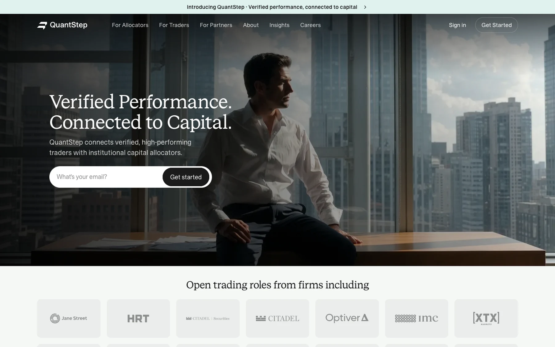 QuantStep website